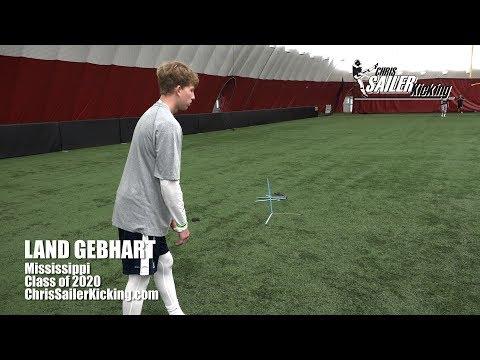 Video of Land Gebhart - Kicker