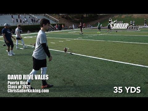 Video of David Rivé Vales - Kicker