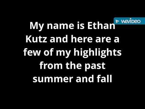 Video of Ethan Kutz's tennis highlights 2019