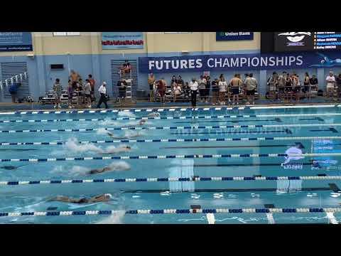 Video of 1:03.29 100 Fly LCM - Lane 8 Black Suit, White Cap