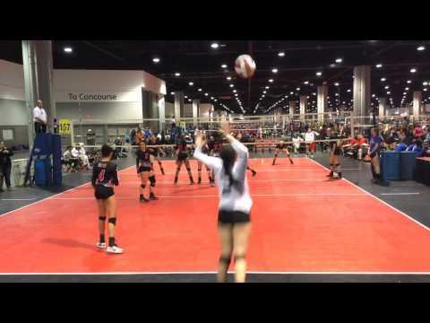 Video of KENNEDY THORNE ACE 16 SMACK LIBERO # 2