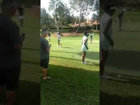 Video of Tournament prep putting