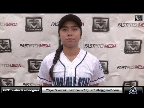 Video of 2022 Patricia Rodriguez 3.83 GPA Athletic Shortstop Outfielder Softball Skills Video - Club Allstar