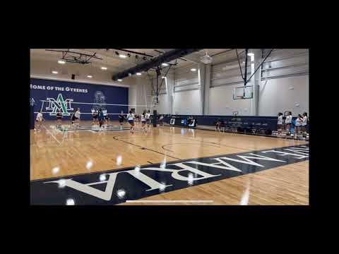 Video of 5’11 outside and rightside hitter