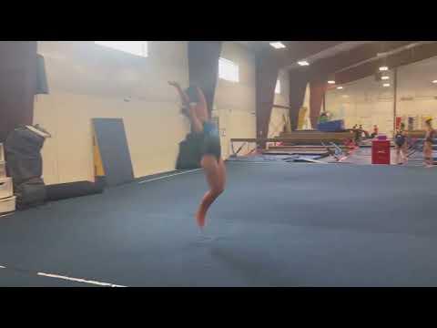 Video of Acro and Tumbling Practice