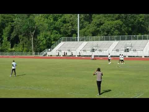 Video of 05/25/19 - Ezequiel lane 2 400m hurdles PRed 1st place PRed 1:00.00. 1st time doing 400m hurdles.