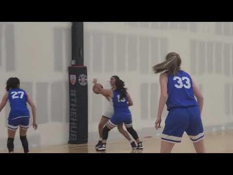 Video of NCSA recruit Myella Shea Ebel No#13 blue jersey south Cal Sparks, el Toro HS 2021 grad