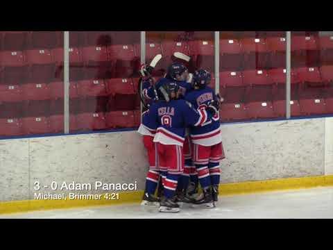 Video of First OJHL win and shutout vs Chargers 9-22-19