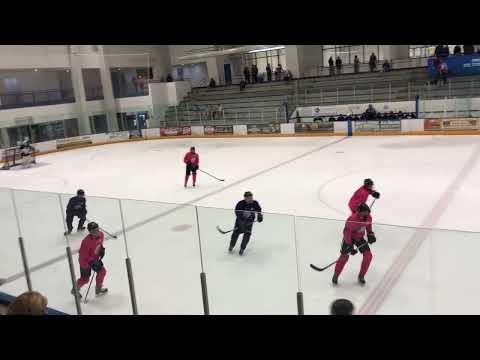 Video of Gavin Jones #1 Pink CCM Hockey Showcase