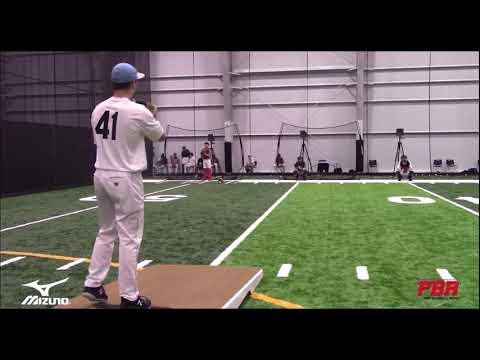 Video of PBR Milwaukee Preseason ID pitching