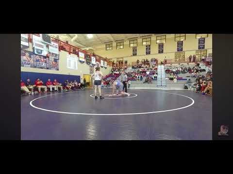 Video of Cody Addison wrestling HWT @215 