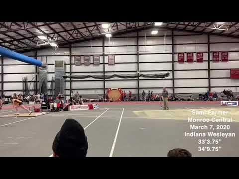 Video of Indoor Meet at Indiana Wesleyan