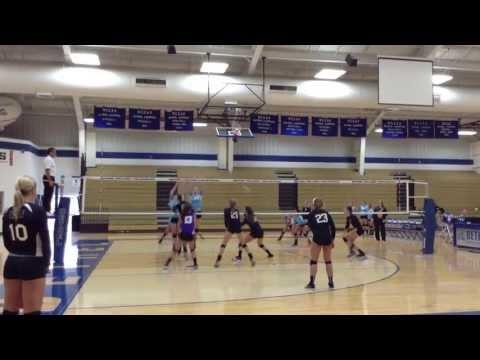 Video of Ally Vicsik 6 Rotation Outside Hitter HIghlight 