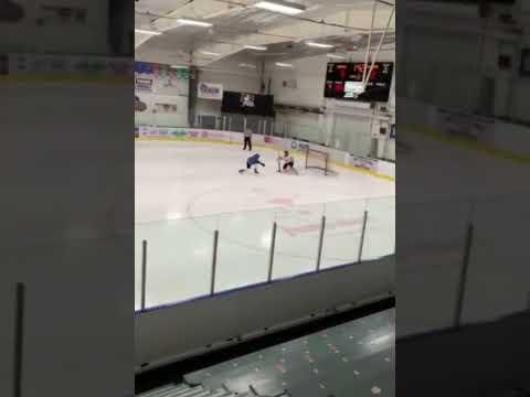 Video of Penalty shot goal 