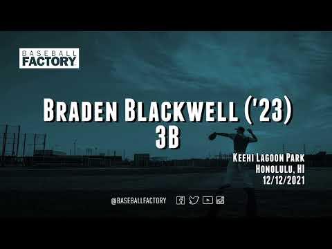 Video of December 2021 - Baseball Factory 3B Video