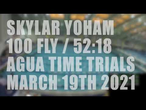 Video of 100 FLY || 52.18 || AGUA TIME TRAILS MARCH 19TH, 2021