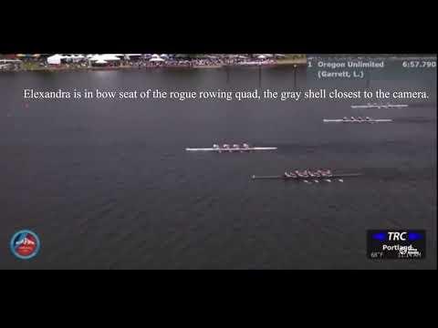 Video of Womens youth Rogue Rowing quad US rowing northwest regionals