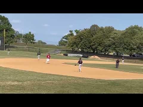 Video of Ethan Earley in game home run for ccbc Dundalk vs Delaware county college