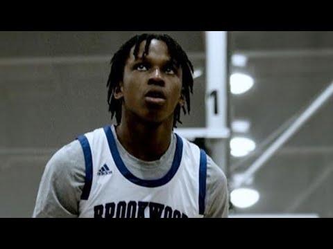 Video of Alex Charlotin Brookwood Elite AAU mixtape