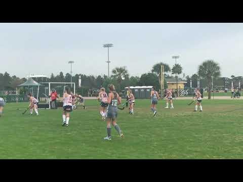 Video of Disney Field hockey showcase (goalie)