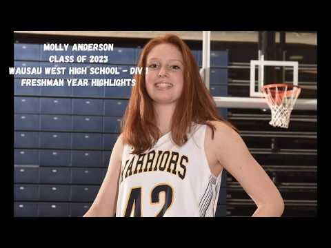 Video of Molly Anderson Freshman season highlights 2019-20