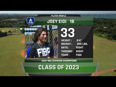 Video of Joey Eidi 2021 Highlight Reel 