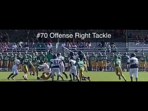 Video of Offensive Right tackle