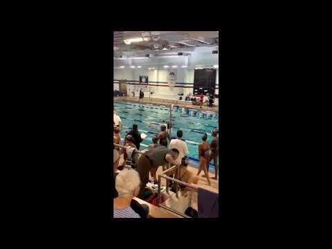 Video of 100 Backstroke: BHS v Farmington HS 
