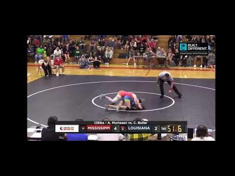 Video of 2024 Team Louisiana vs Team Mississippi duals 126lb