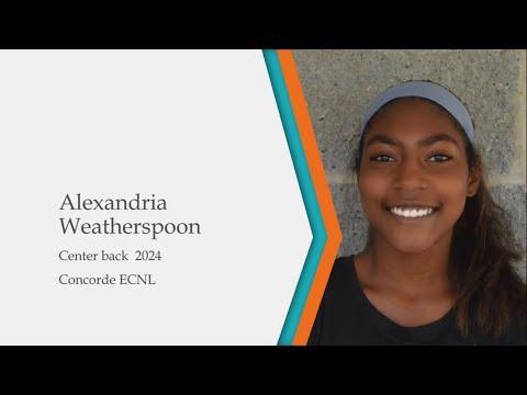 Video of Alex Weatherspoon Highlight Video # 2