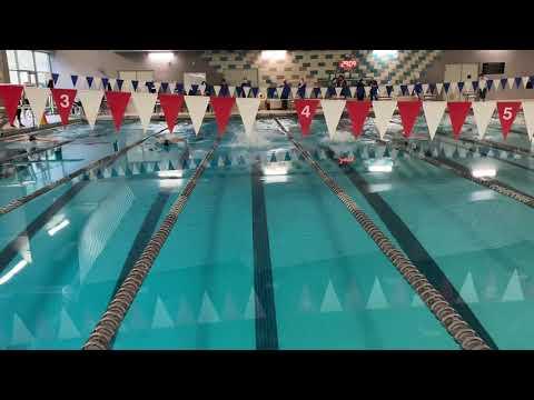 Video of 100 fly SCY: lane 4 - 52.00