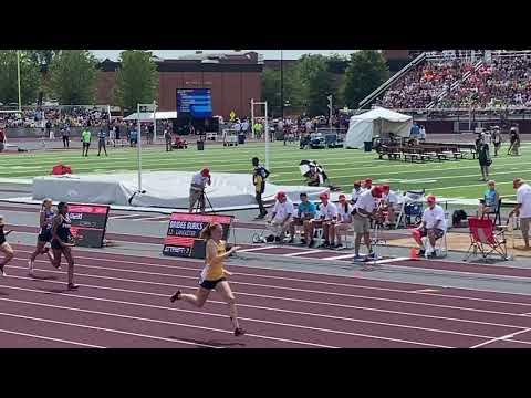 Video of 2021 state leg 4x100