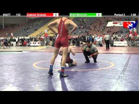 Video of USAW FSN 132: Gabriel Grahek (Ringers) vs. Brett Marcum (Team Paul) .