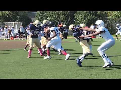 Video of Queens Falcons # 27 TE vs NYC Lions