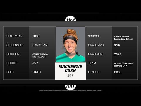 Video of Mackenzie Cosh Highlight Reel 2021