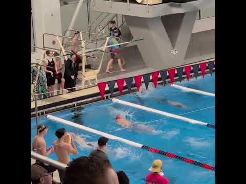 Video of 200 free (1:54.28) Skyline Invite. Elkhart aquatic center