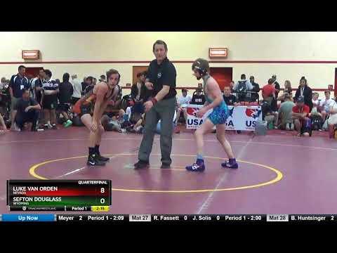 Video of Cadet 94 Luke Van Orden Nevada Vs Sefton Douglass Wyoming