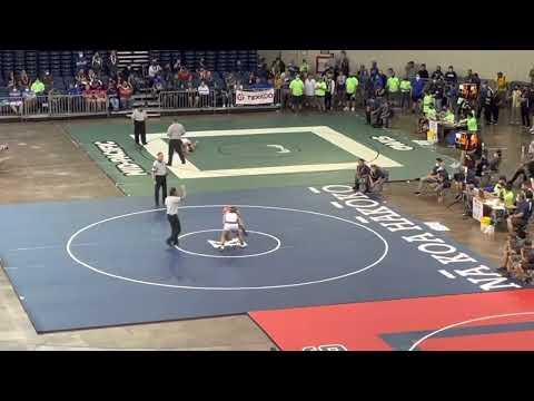 Video of HHSAA Wrestling Championships 132 3rd place match Jaren Kimura 6-3 Victory Over Samson Paaluhi