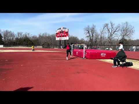 Video of 3/15/23 Kaleigh Lester- High Jump- Height is roughly 4”10?