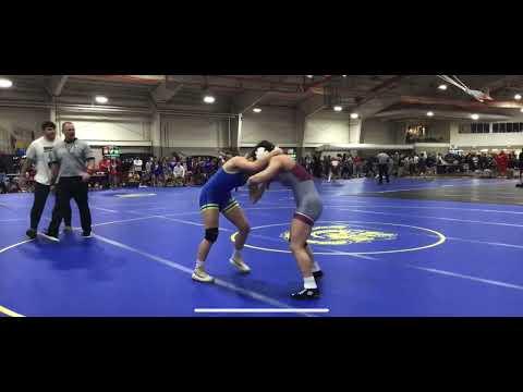 Video of Audrey Miracle (Clyde) #110 lbs Findlay fight tournament 