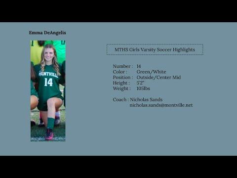 Video of Emma DeAngelis - Montville High School Soccer Highlights 2021