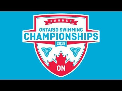 Video of 2019 Summer Provincial Championship 200m Back starts 1:00.00 Lane 4