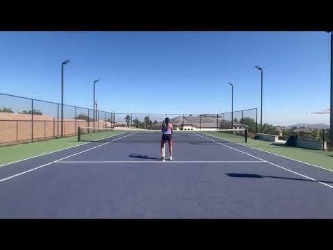 Video of Volleys and Overheads - Julia Uyesato