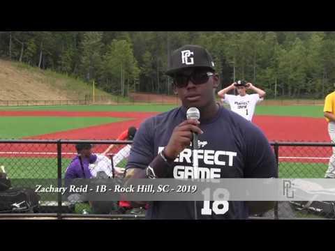 Video of Zachary Reid - 1B - Rock Hill, SC - 2019