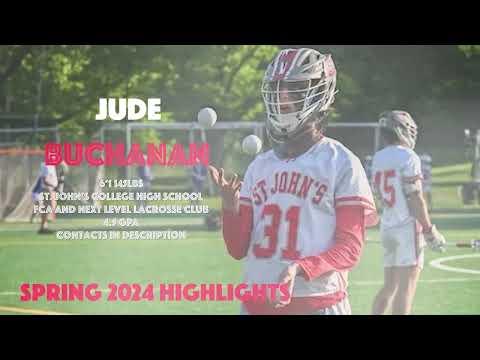 Video of Jude Buchanan’s Spring Goalie Highlights 2024