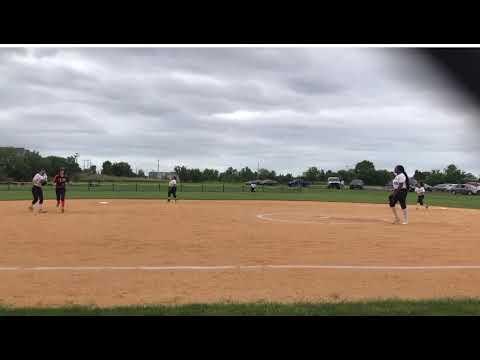 Video of Kallie Coghan Short Stop Line Drive Catch Piscataway Magnet High School