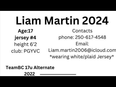 Video of Liam Martin 2024 Setter Nationals Highlights