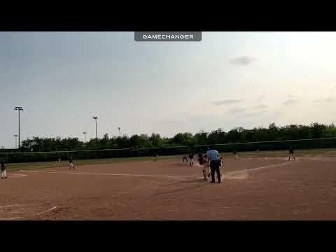 Video of Cody Schuck Caught Stealing vs Athletics AAA 15U 2