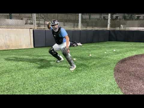 Video of Catcher drills 