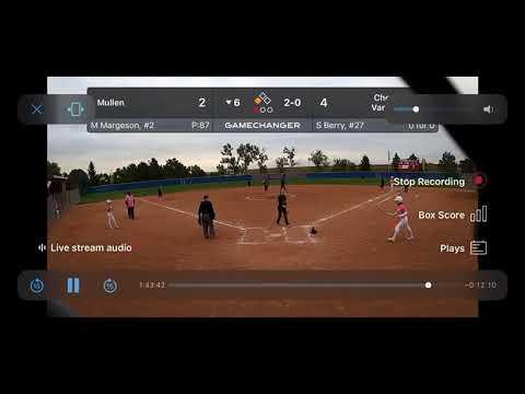 Video of Single to left field